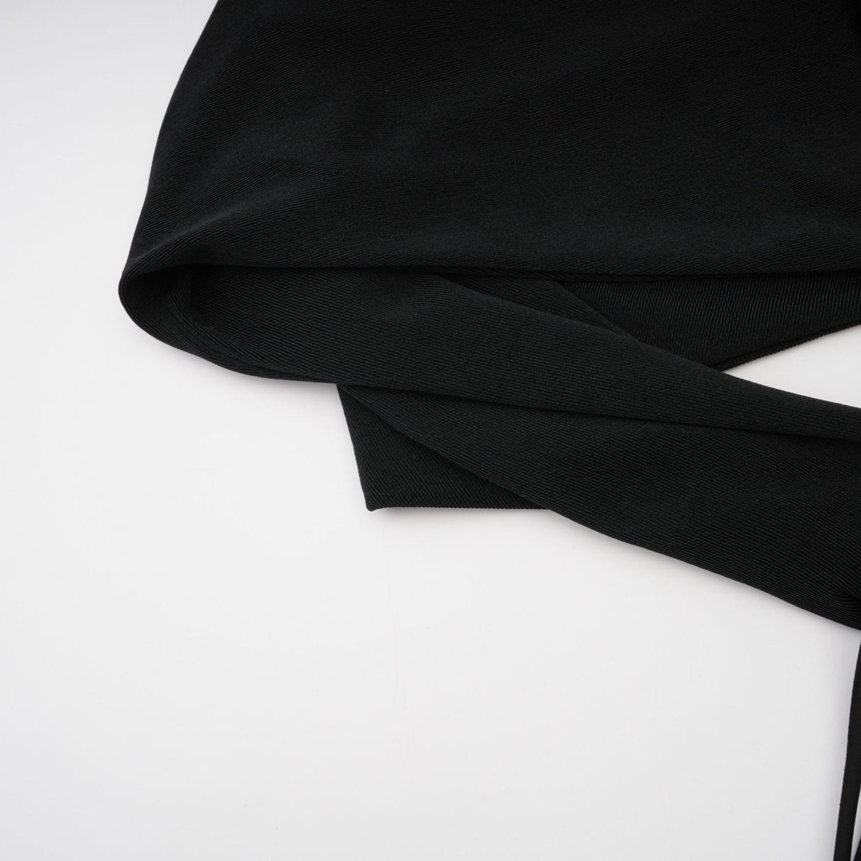 Lavinia Black Floral Maxi Dress with Halterneck and Slouchy Hood