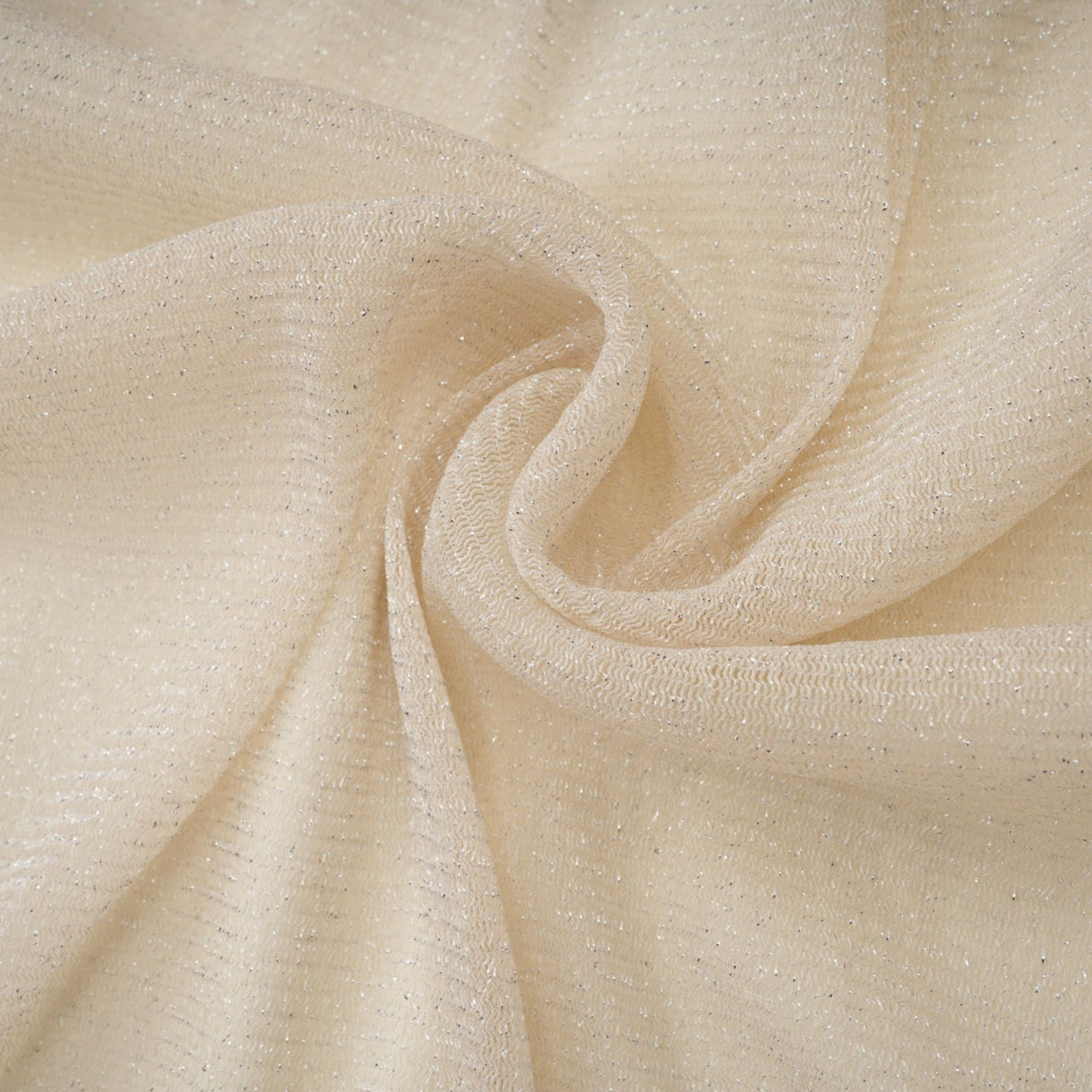 Liana Midi Dress with Metallic Threading and Tiered Design