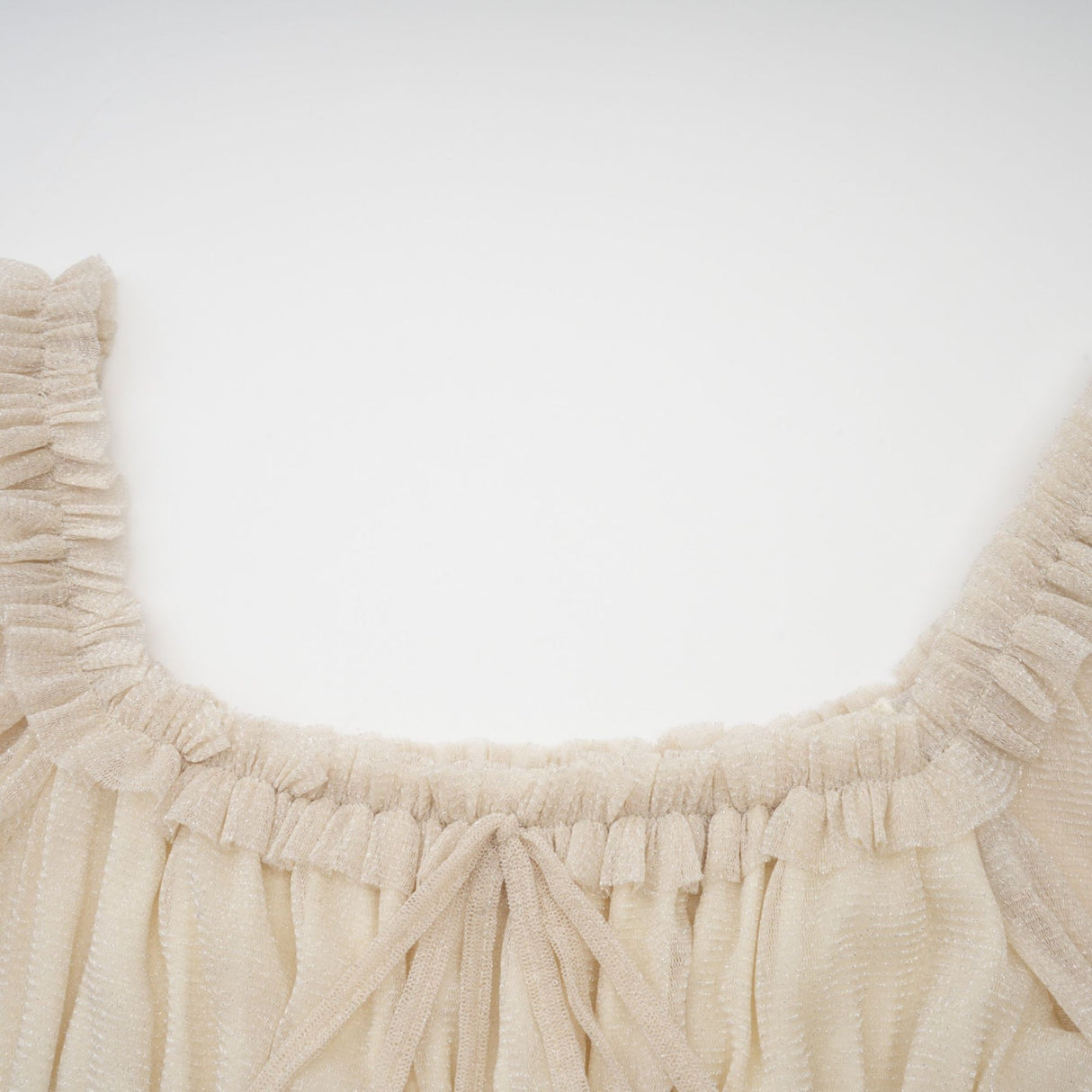 Liana Midi Dress with Metallic Threading and Tiered Design