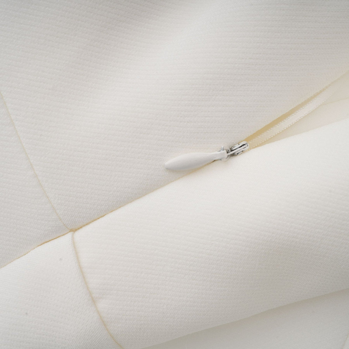 Lilah Sequin Mini Dress Off The Shoulder White Gold Mini Length