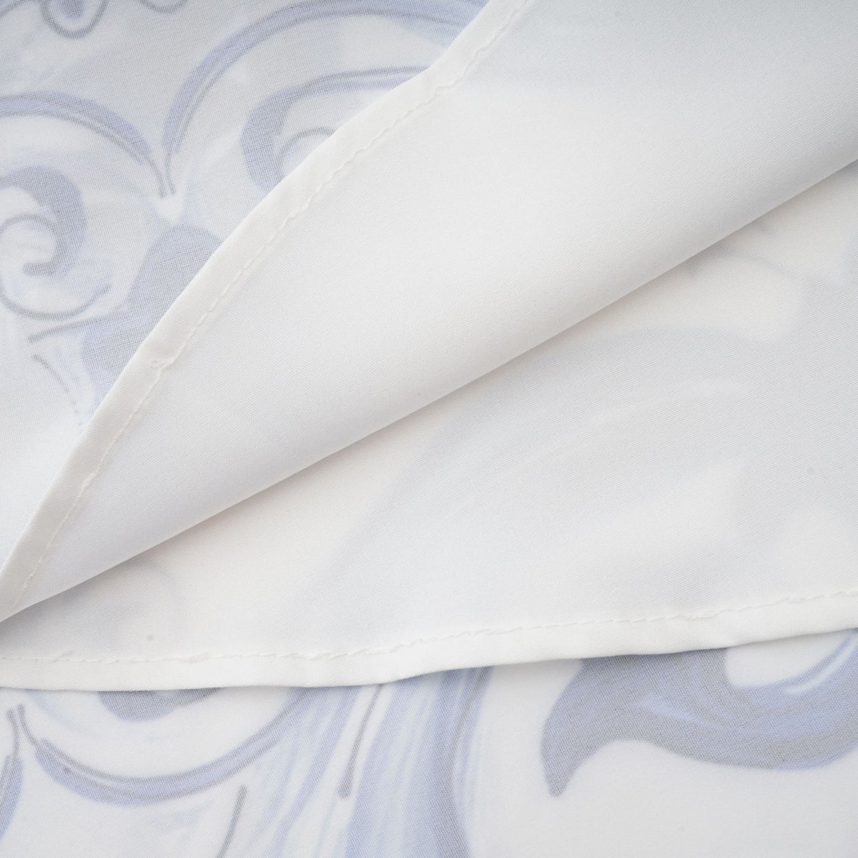 Lily Skirt & Top Set Blue & White Graphic Printed with Gold Accents