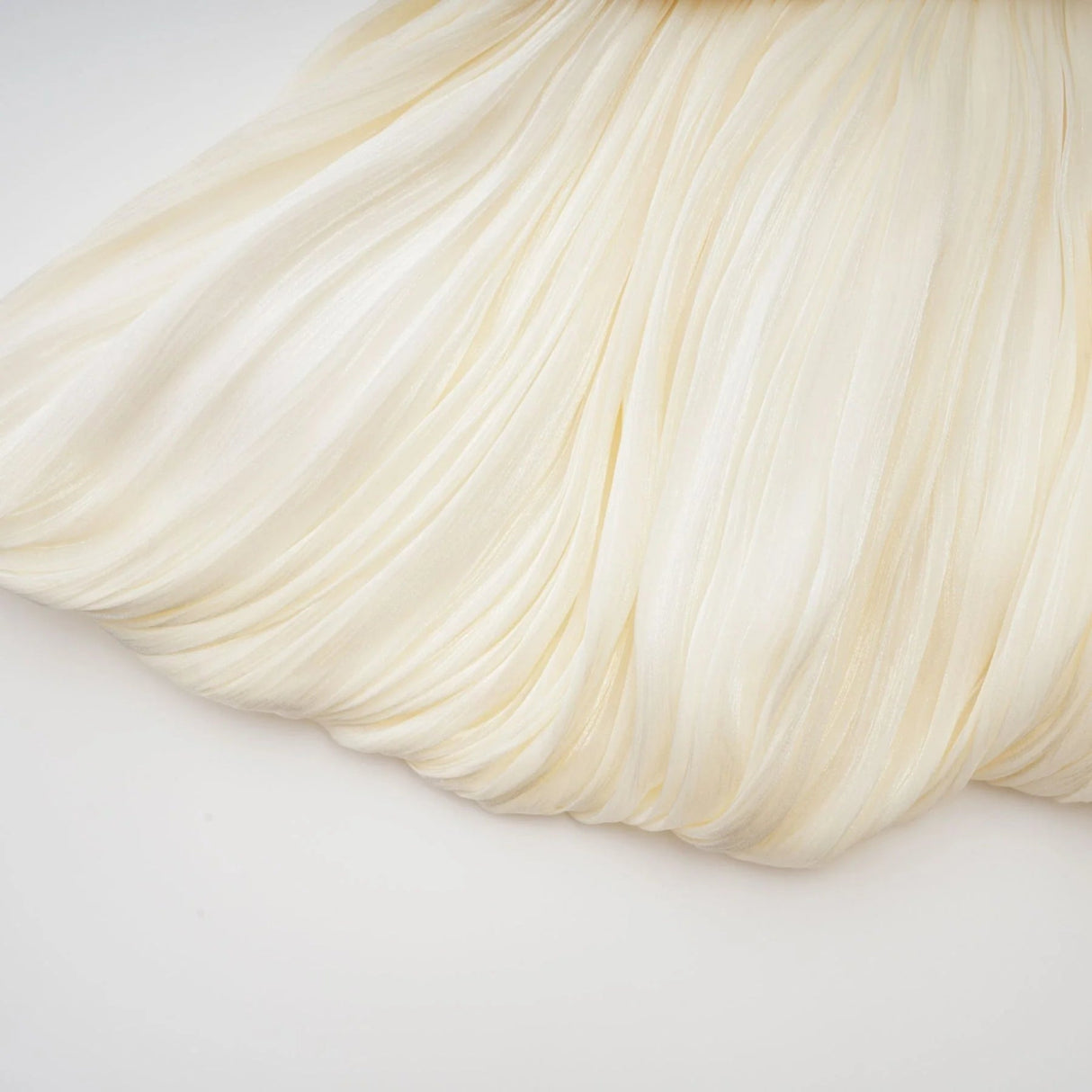 Lina Mini Dress Pleated Ribbon Design Glitter Accent