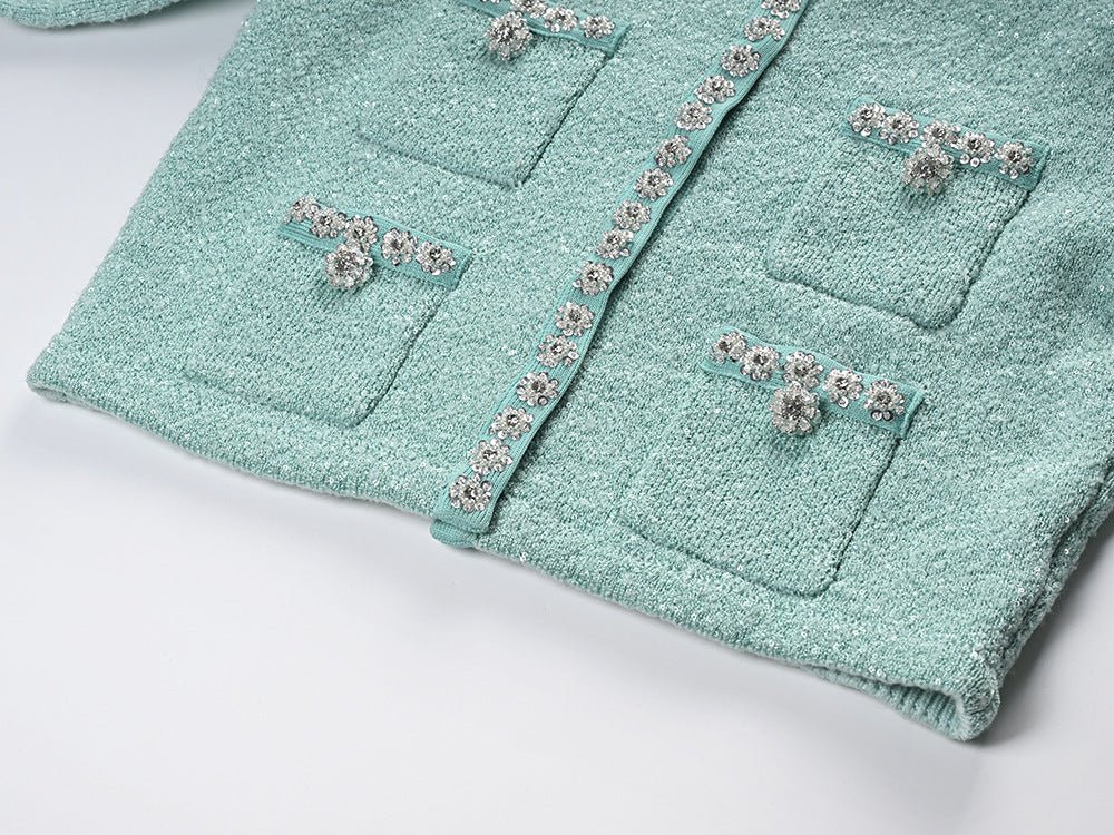 Livia Jacket & Skirt Set - Classic Tailored Design - Hue - Flattering Silhouette - Decorative Pockets - Timeless Chic