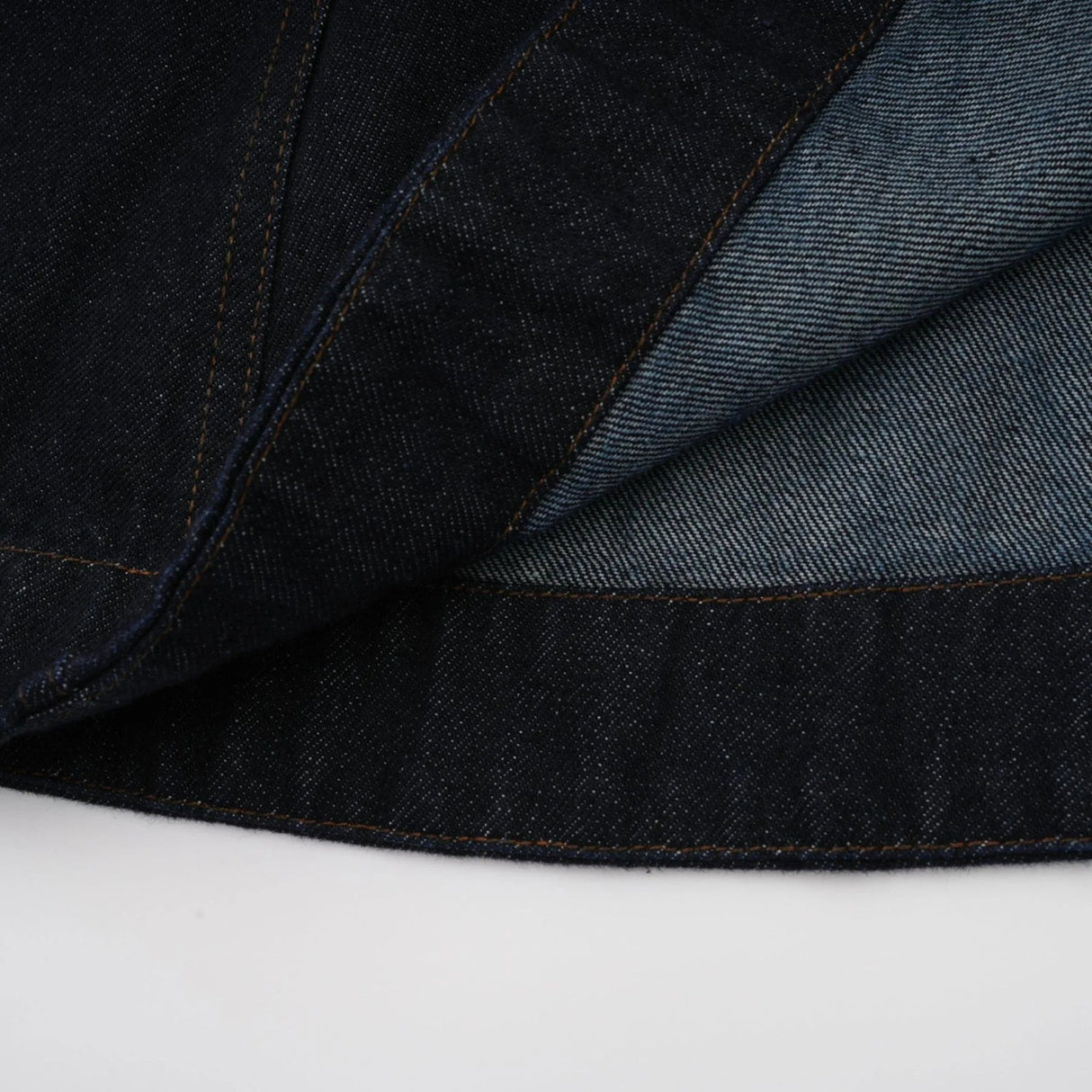 Lodovica Mini Dress Dark - Blue Contrast - Stitch Denim