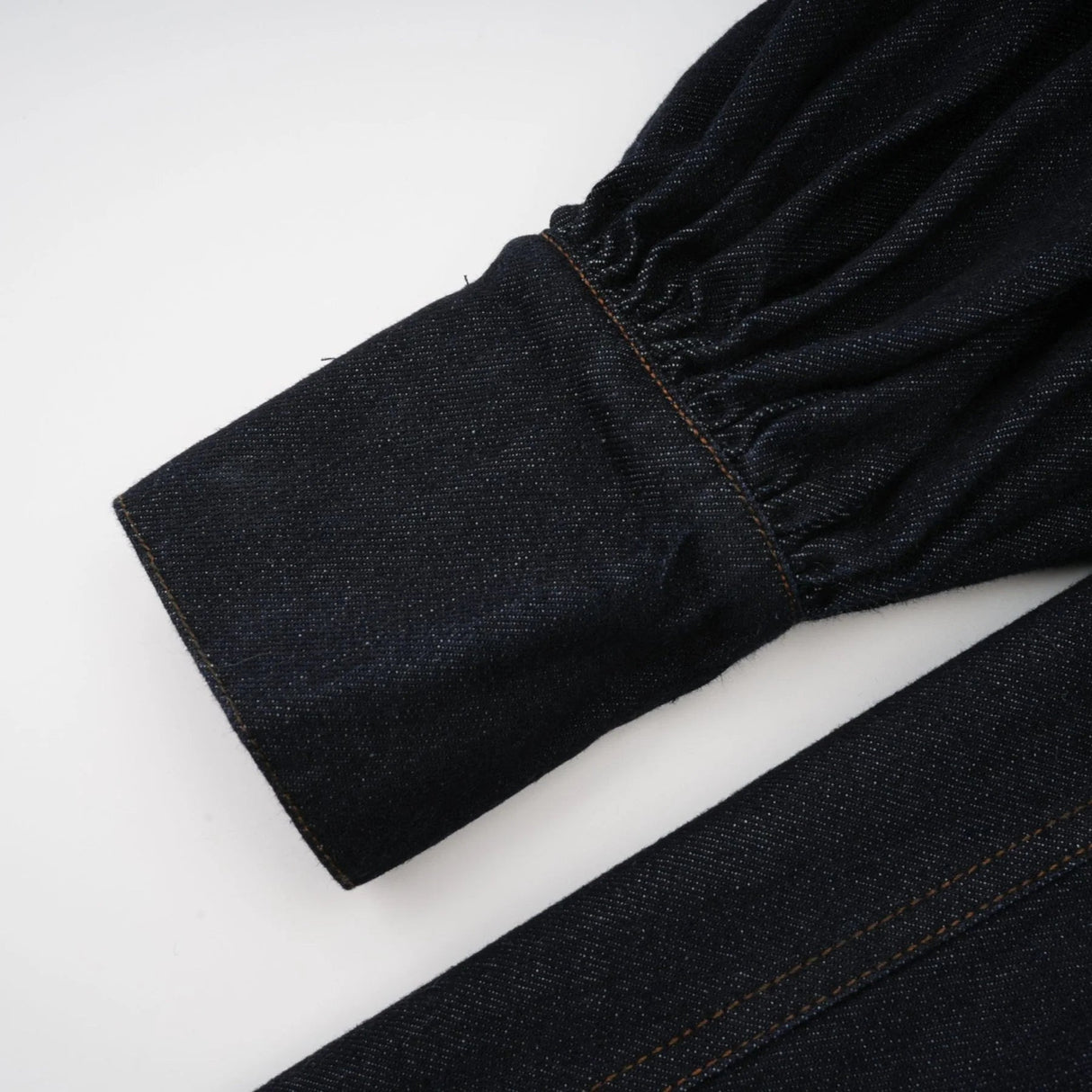 Lodovica Mini Dress Dark - Blue Contrast - Stitch Denim