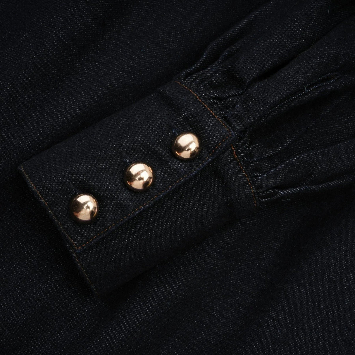 Lodovica Mini Dress Dark - Blue Contrast - Stitch Denim