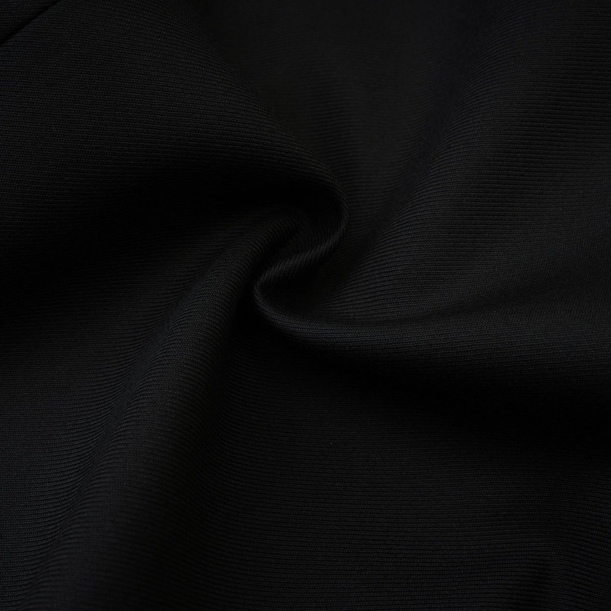 Luciana Blazer Black Wool Double Breasted Cinched & Padded