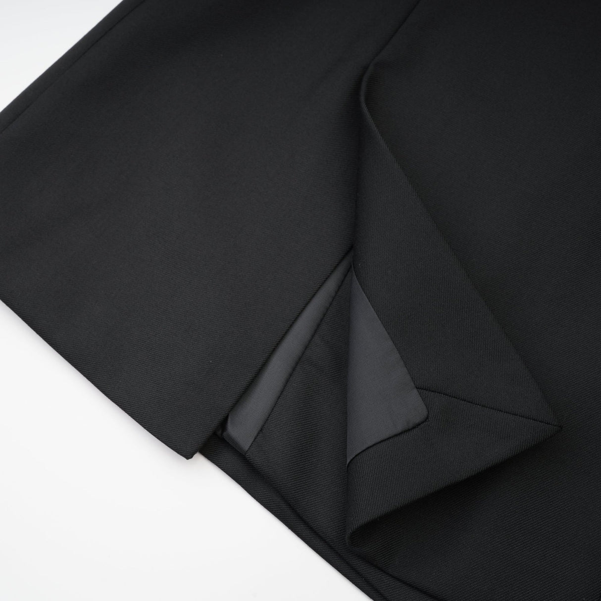 Luciana Blazer Black Wool Double Breasted Cinched & Padded