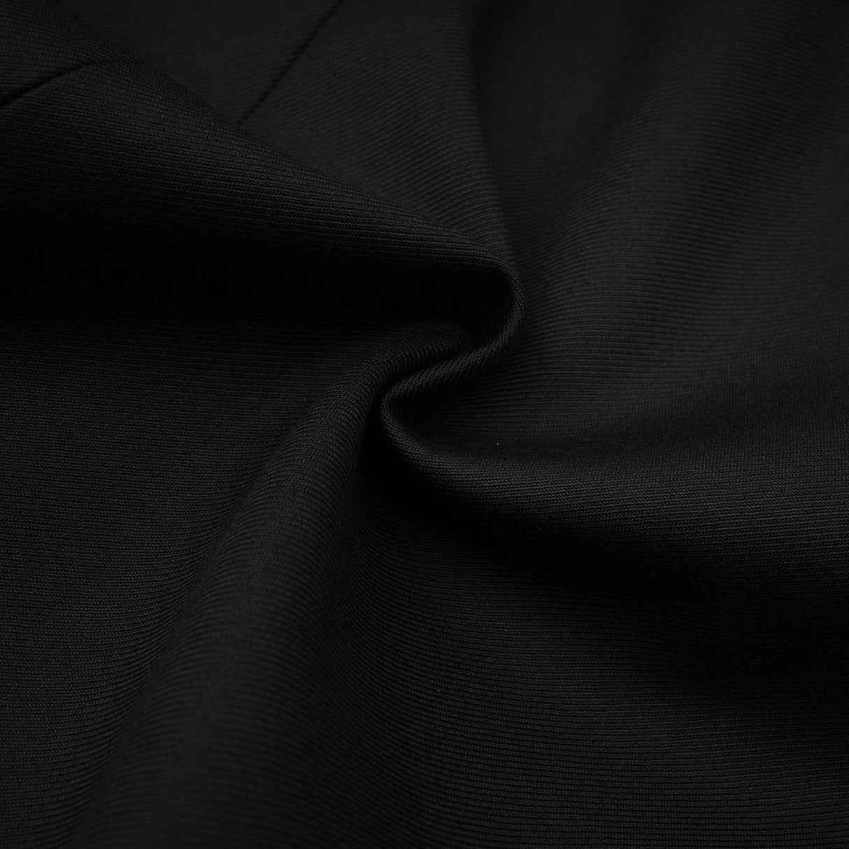 Luciana Blazer Black Wool Double Breasted Cinched & Padded