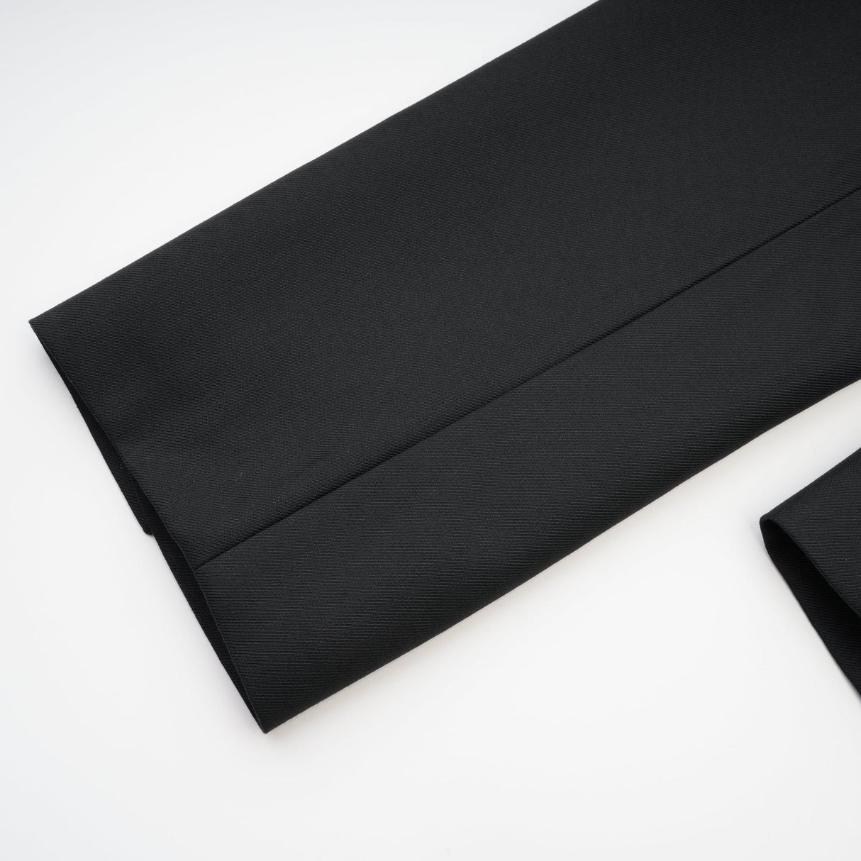 Luciana Blazer Black Wool Double Breasted Cinched & Padded