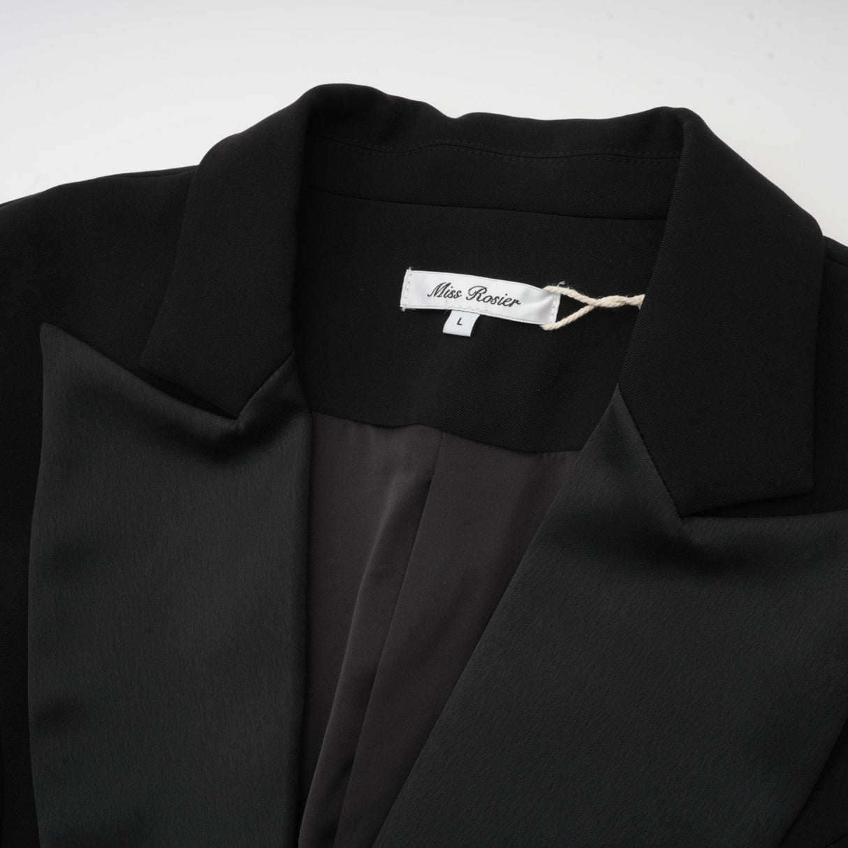 Lucrezia Blazer Black Single Breasted Dress