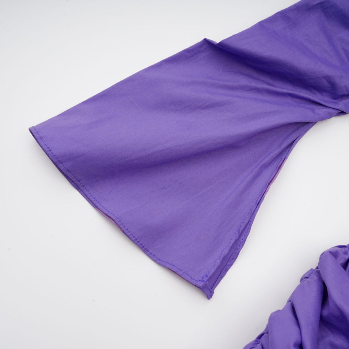 Lucy Mini Dress Ruched Off Shoulder Purple Chic Stretchy