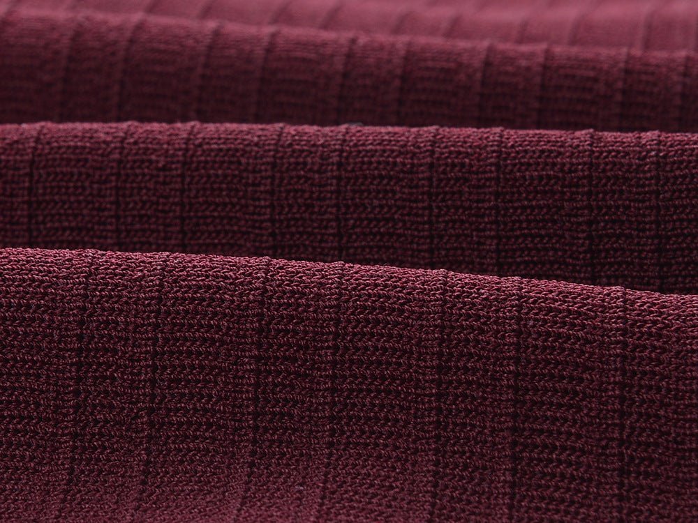 Macy Blouse - Cropped Tailored Silhouette - Ruffled Front Detail - Rich - Fitted Structure - Button Accents