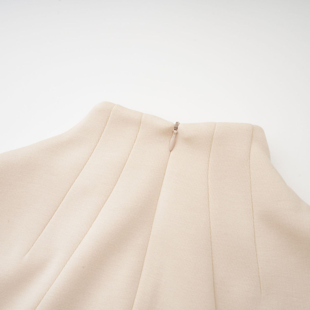 Madalynn Sleeveless Mock Neck Pleated Knitted Midi Dress