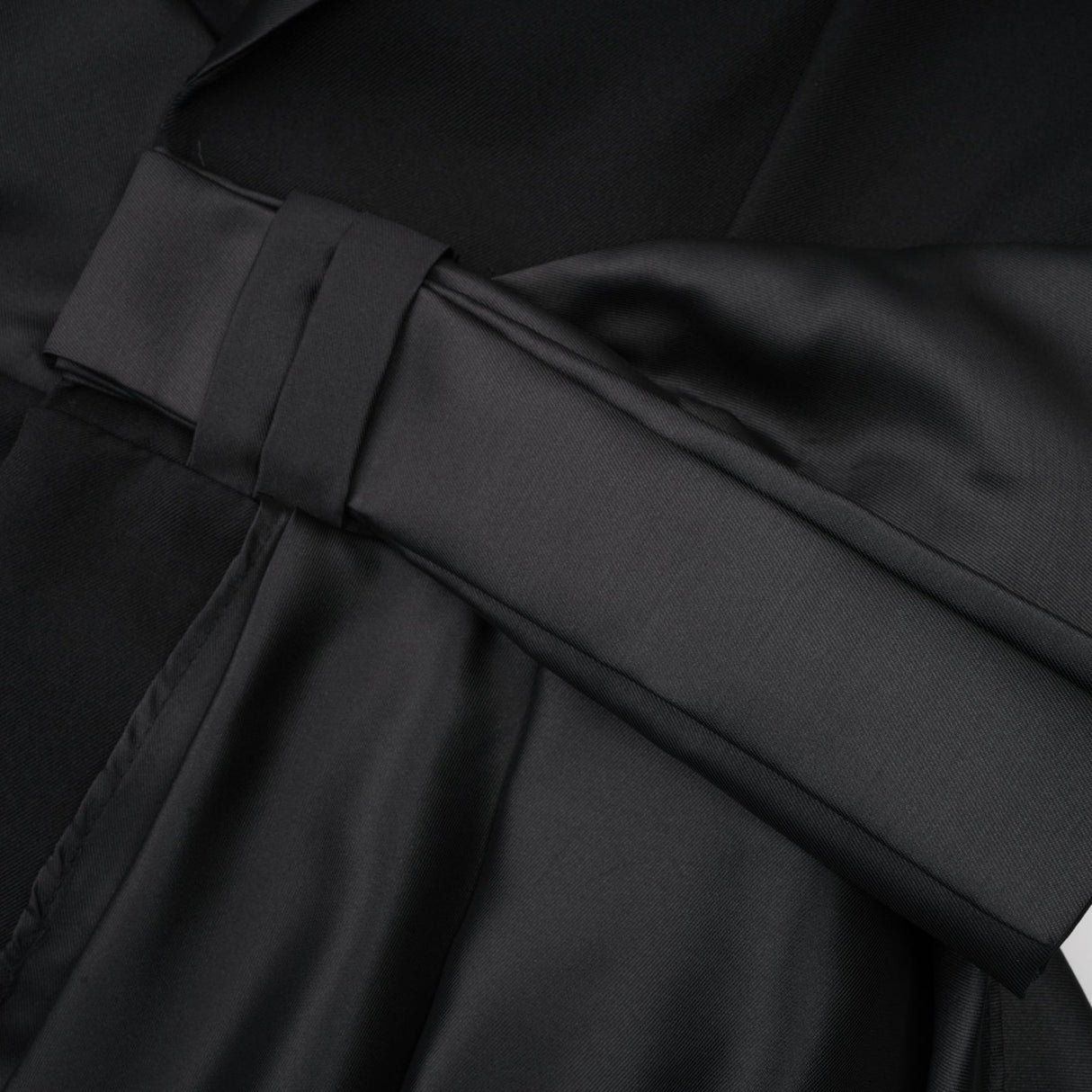 Mariangela Blazer Mariangela Oversize Bow Tie Black Blazer