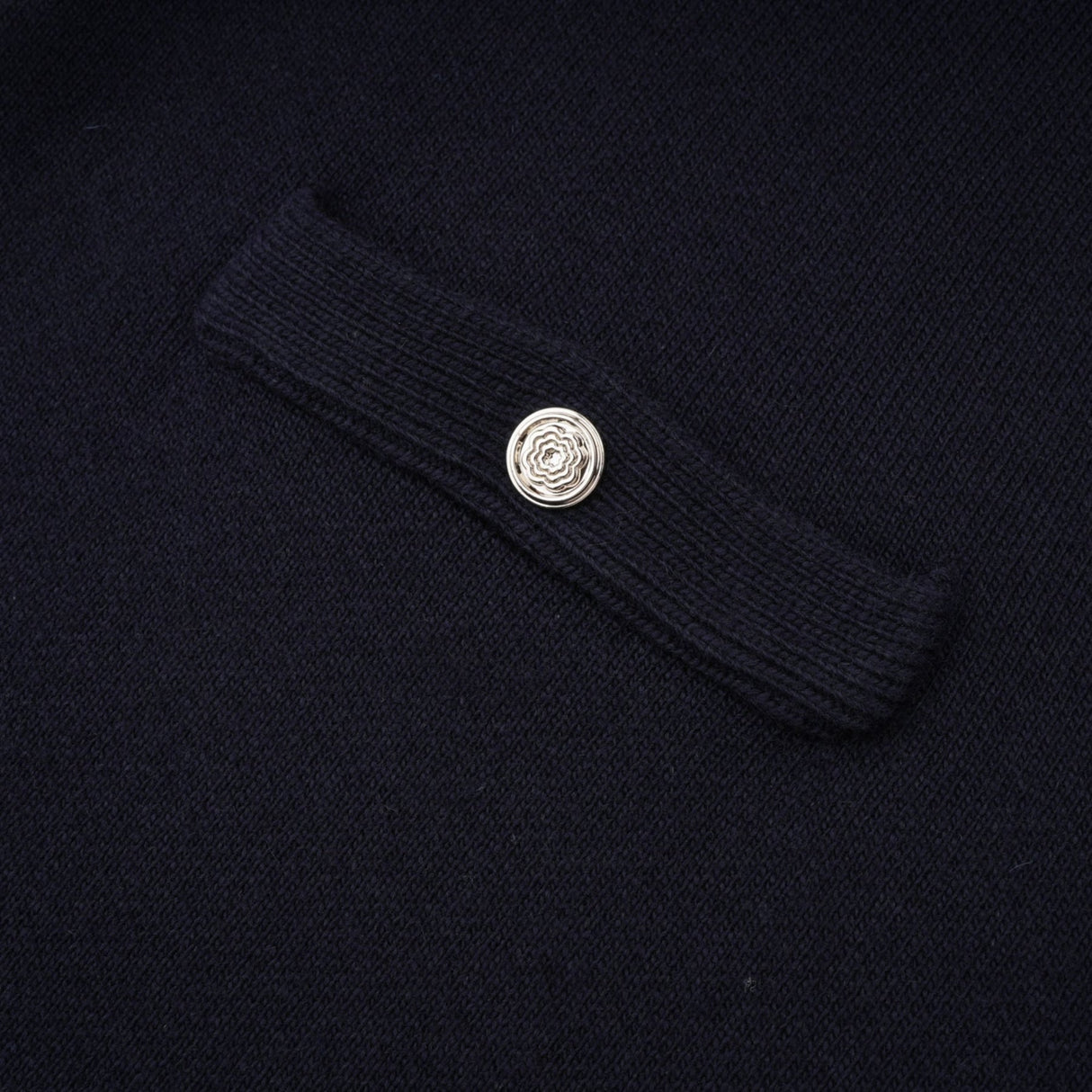 Mariarosa Top & Dress Dark Blue Knitted Matching Set