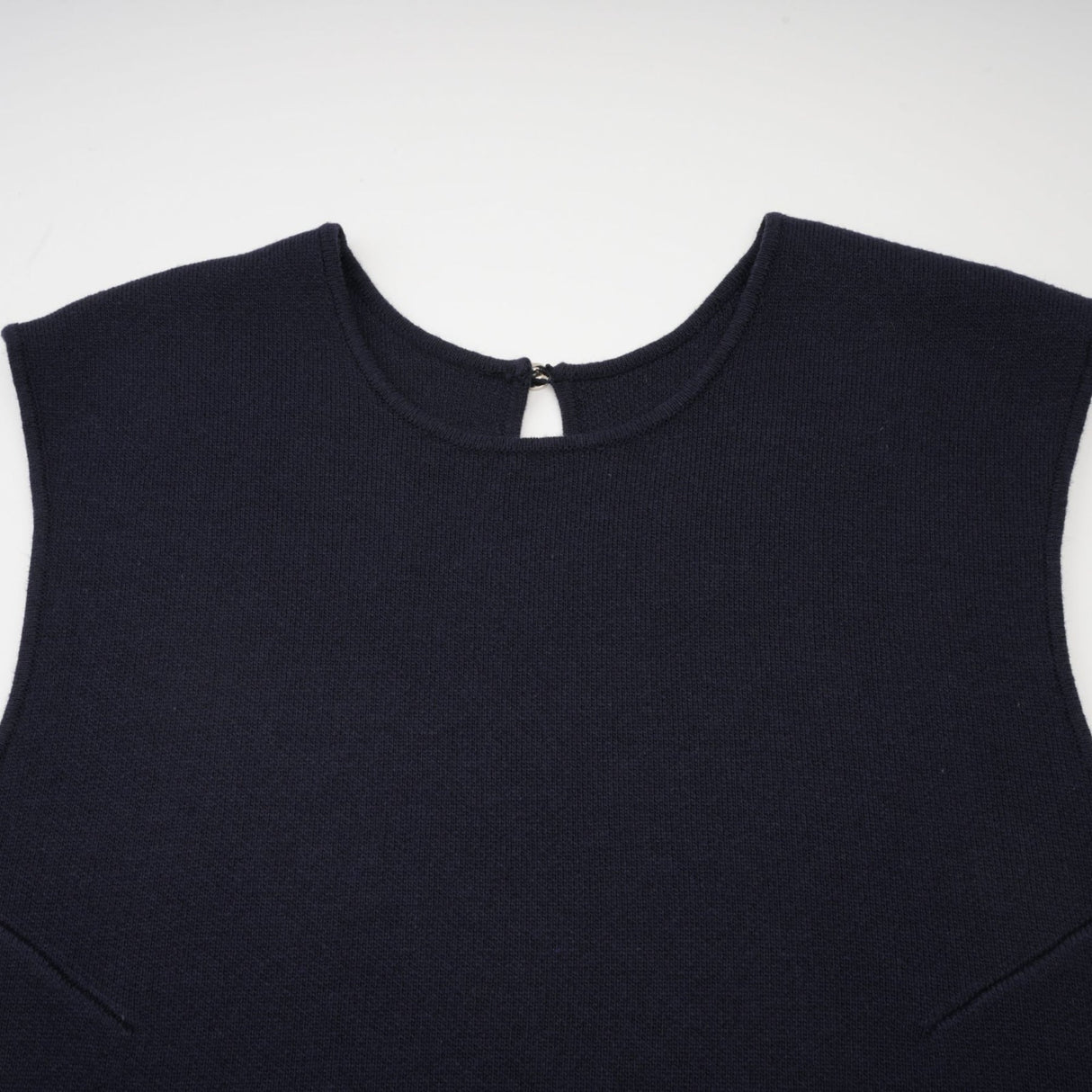 Mariarosa Top & Dress Dark Blue Knitted Matching Set