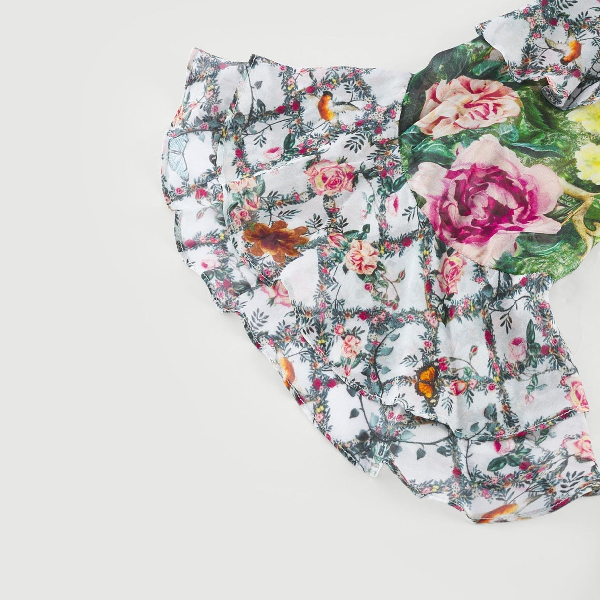 Mariuccia Mini Dress Renaissance Romance Ruffle & Crystal