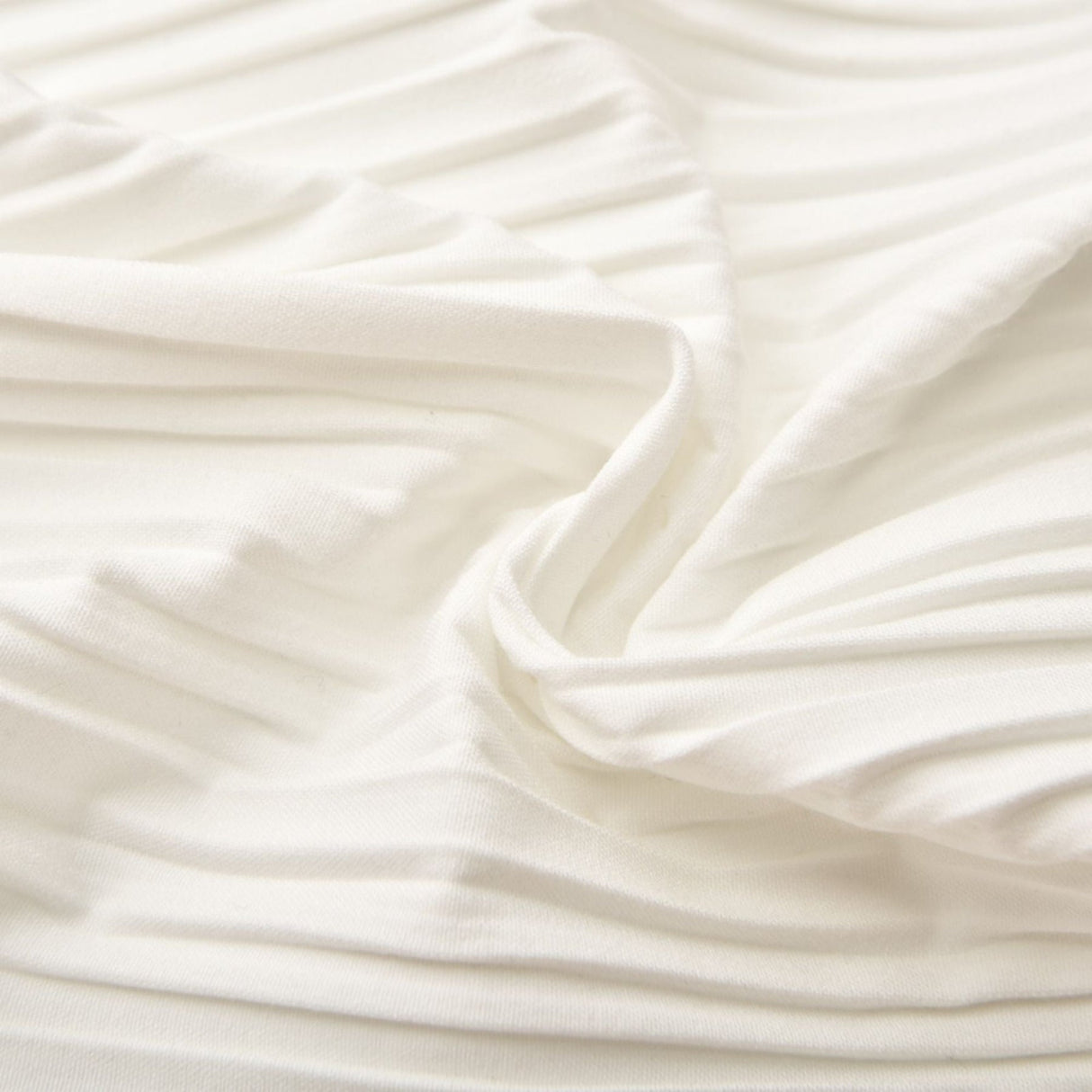 Mariuccia Skirt & Top Set White Pleated Open Back & Slit