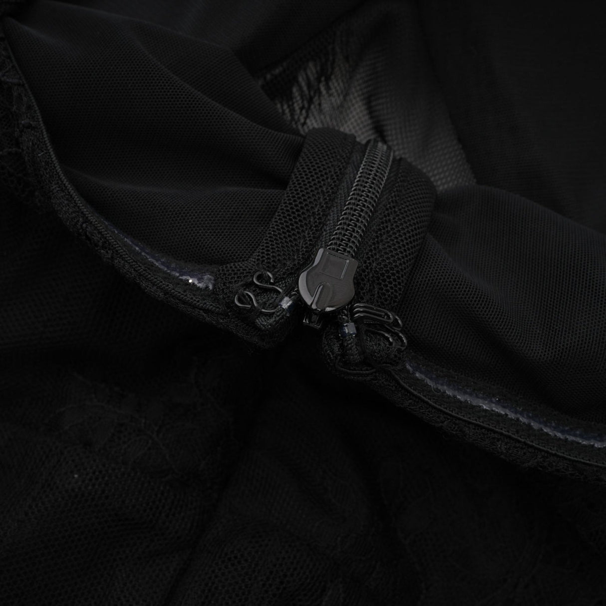 Marta Maxi Dress in Black - Asymmetrical Crossover Style with Lace Overlay & Crystal Embellishments