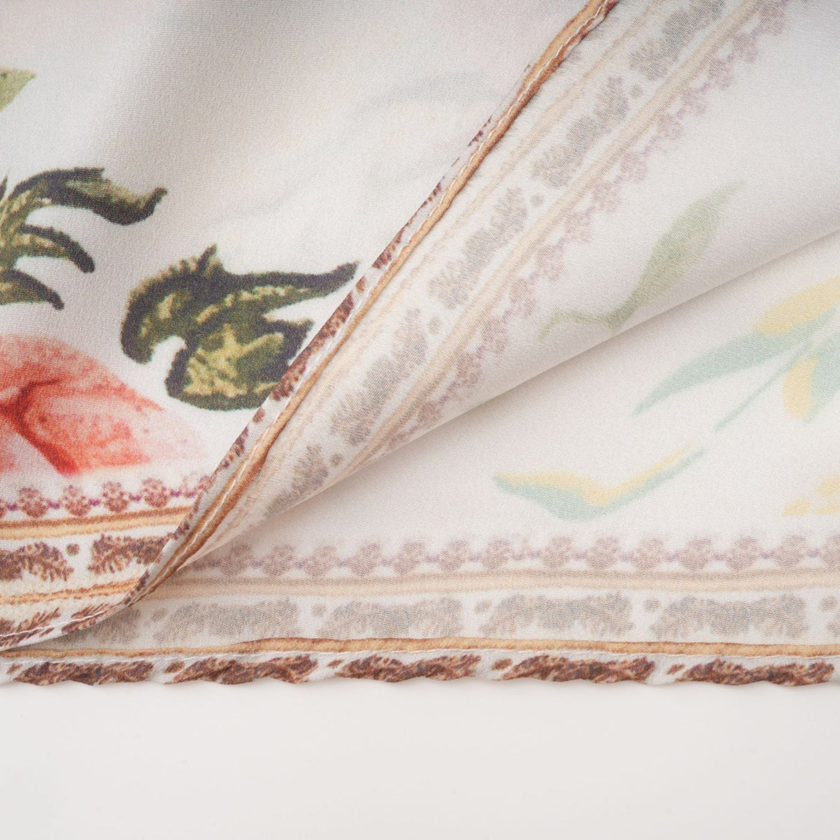 Mary Blouse with Floral Print & Crystal Embellishments