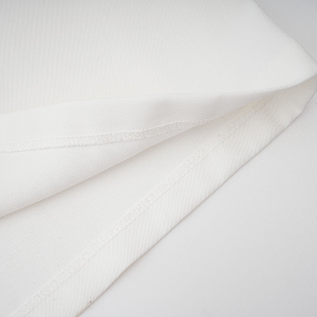 Mary Top & Trousers White Asymmetric One Shoulder Matching