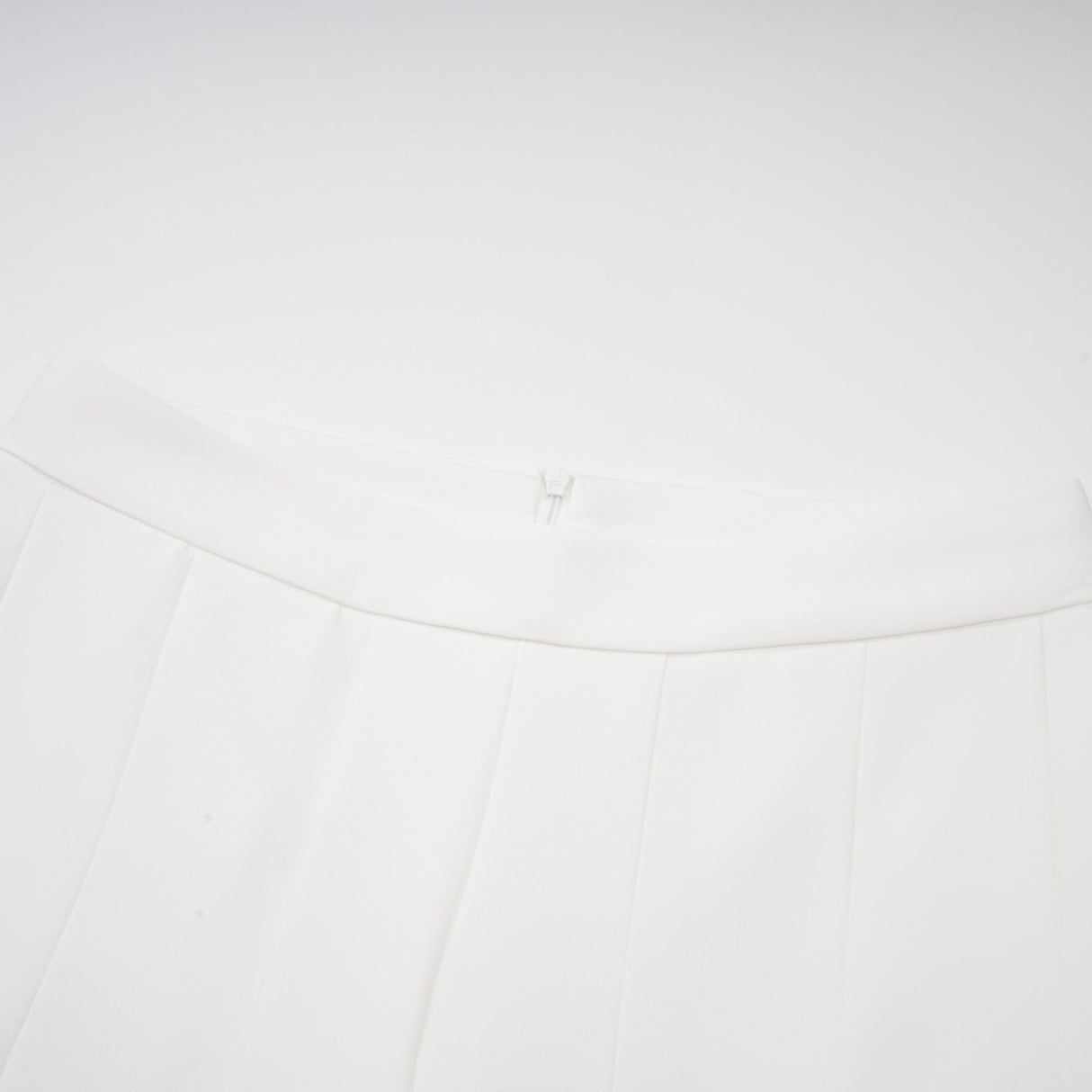 Mary Top & Trousers White Asymmetric One Shoulder Matching