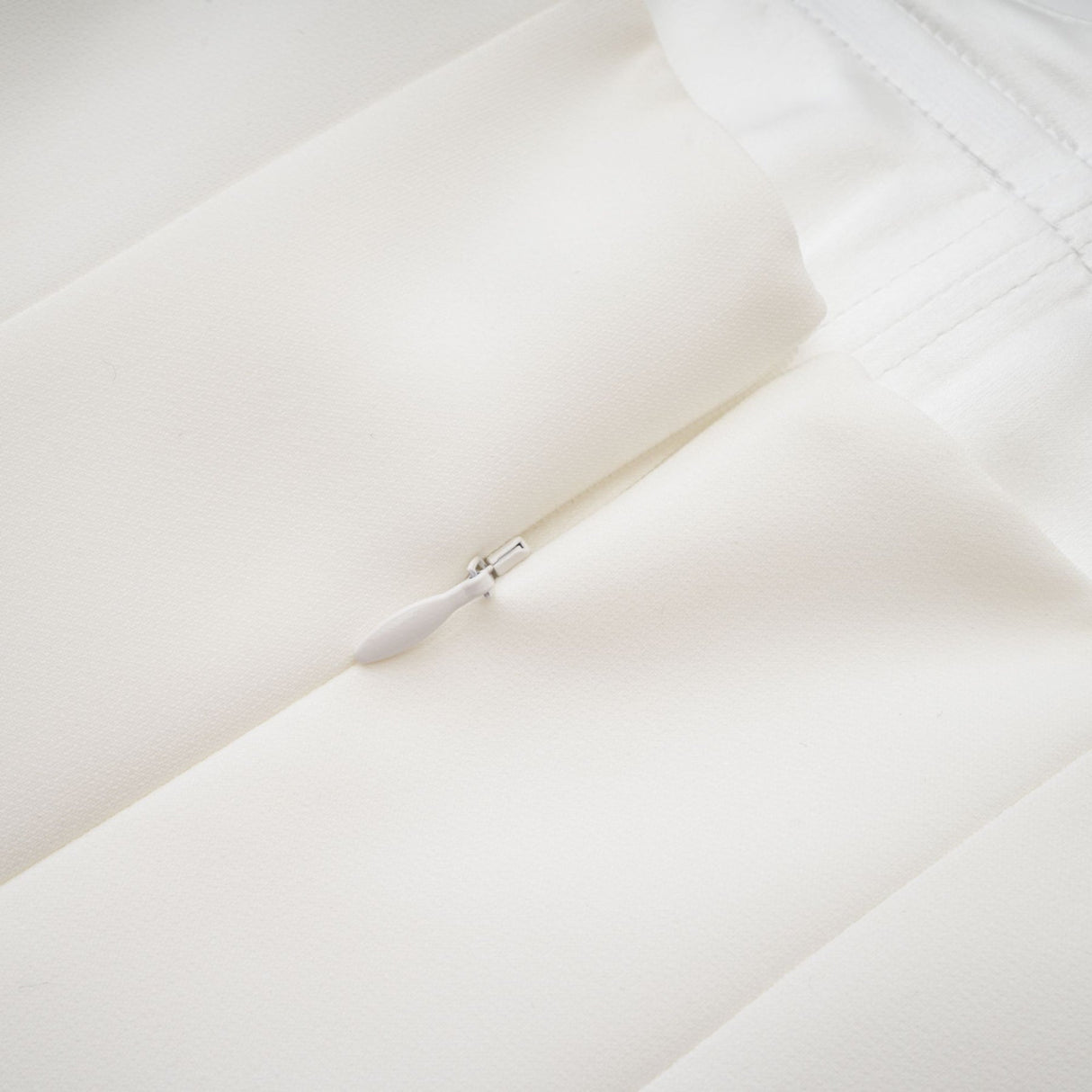 Mattea Maxi Dress in Crisp White & Off - Shoulder