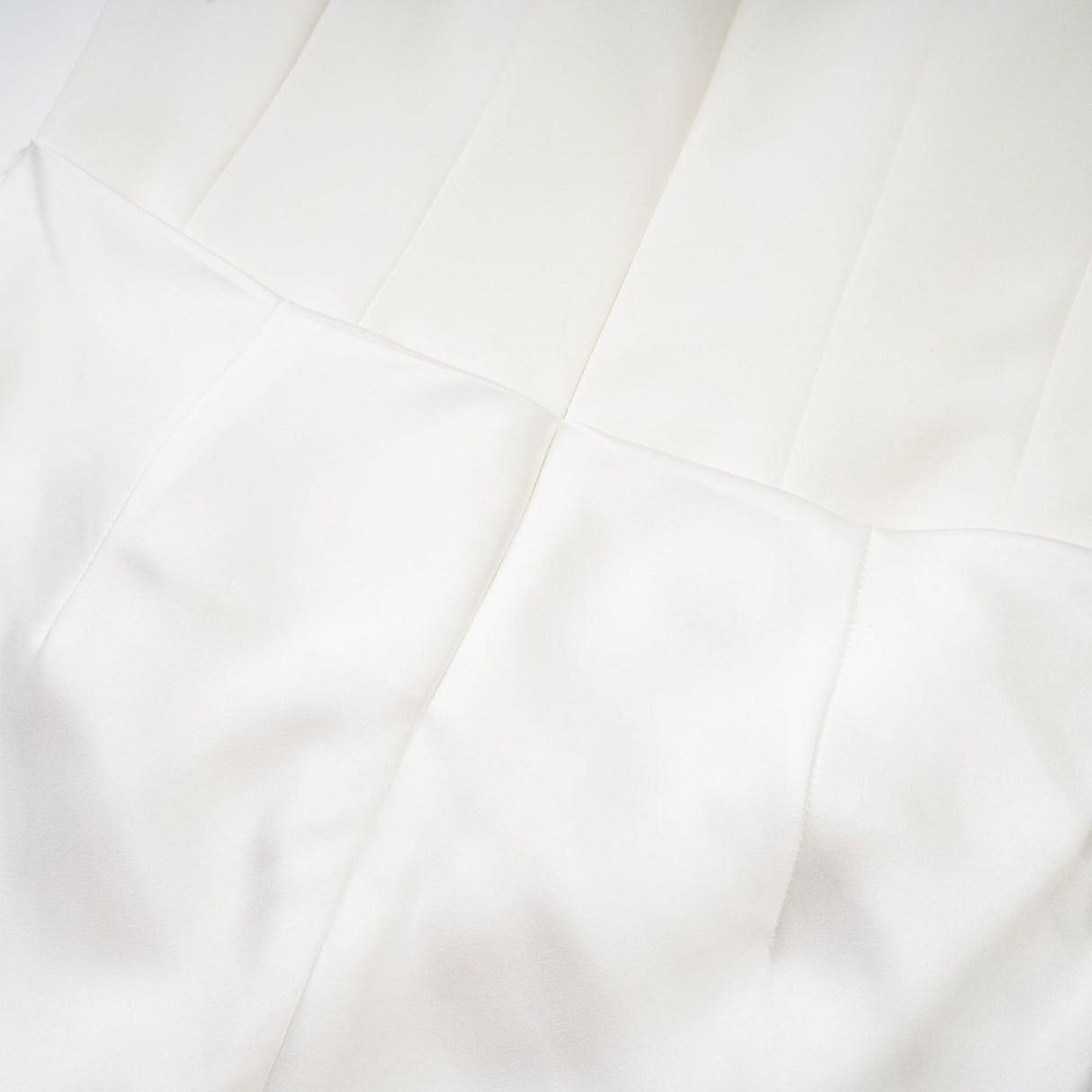 Mattea Maxi Dress in Crisp White & Off - Shoulder