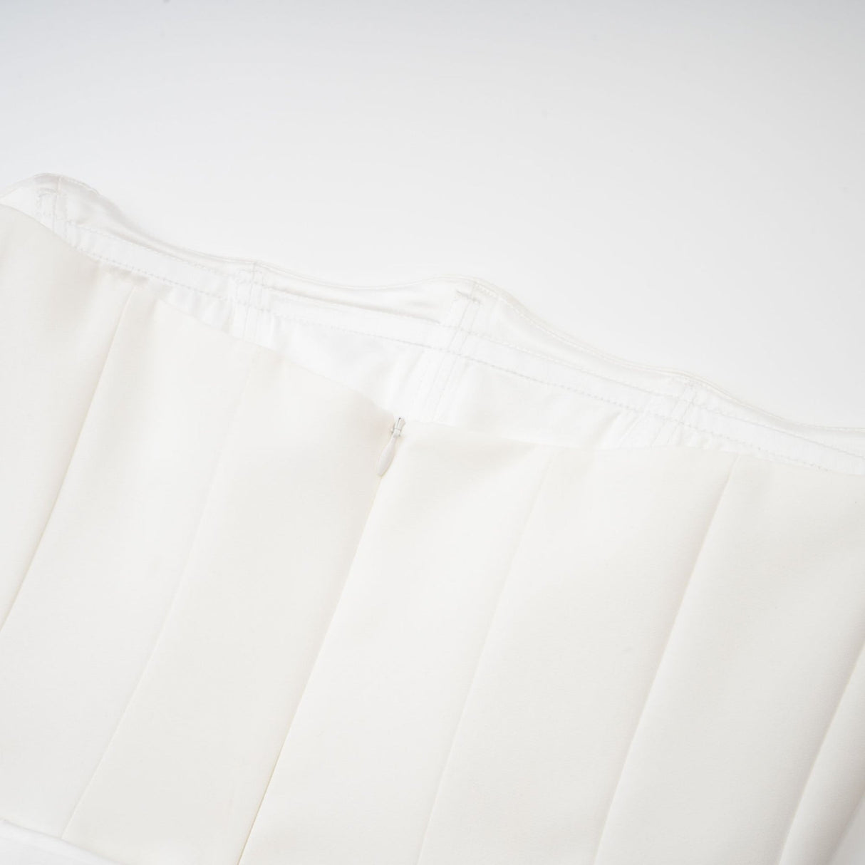 Mattea Maxi Dress in Crisp White & Off - Shoulder