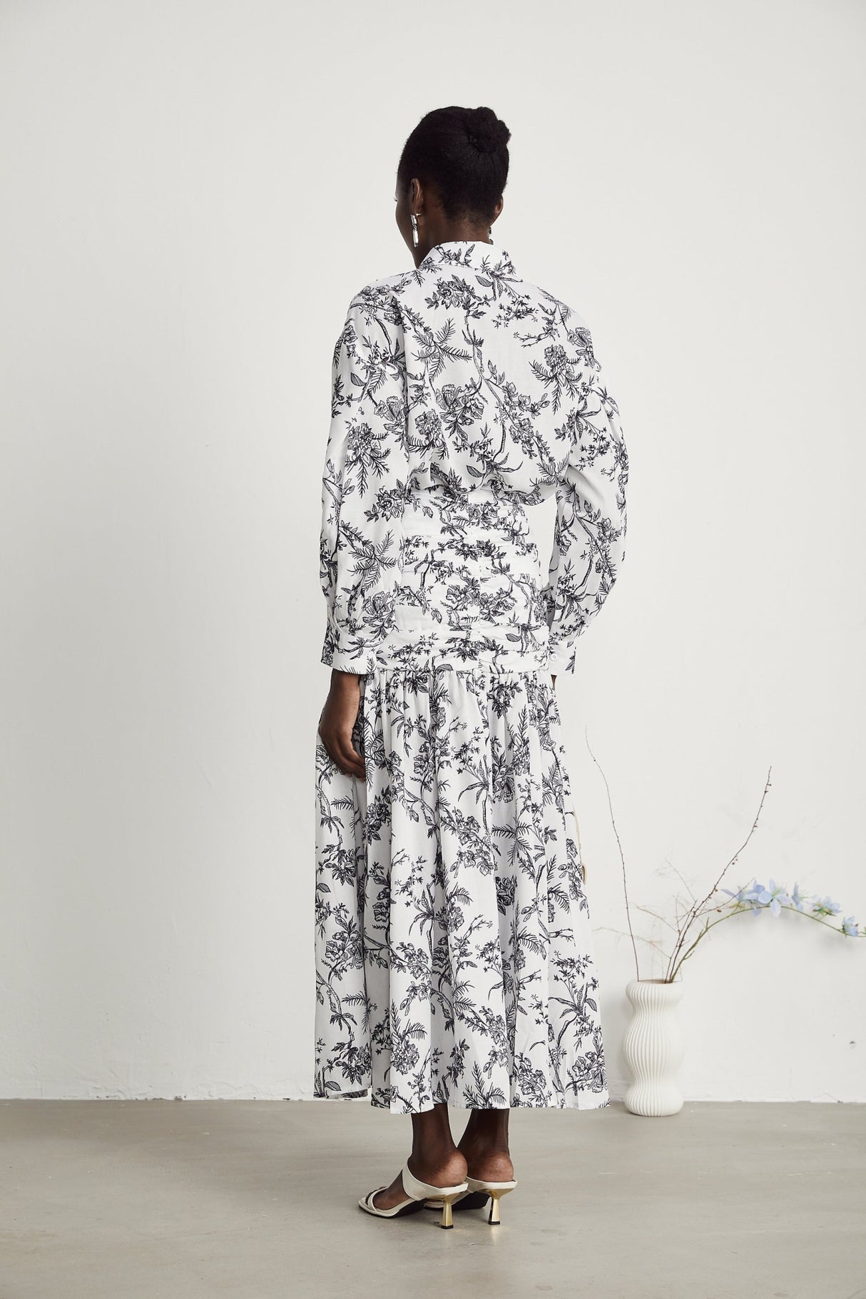 Maya Shirt & Skirt Graphic Print Matching Set