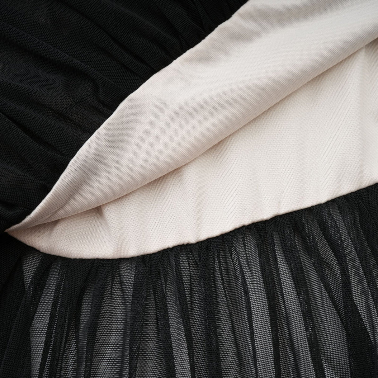 Melanie Dress Black Fishtail Mesh & Ruched Off - Shoulder Maxi