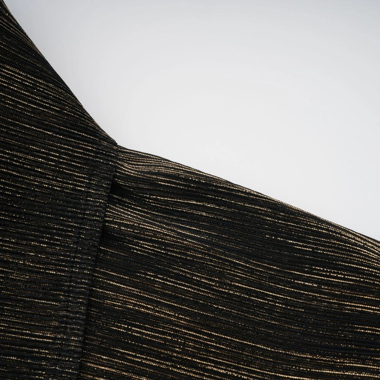 Melanie Top & Skirt Set - Black & Gold Gilded Cape Design