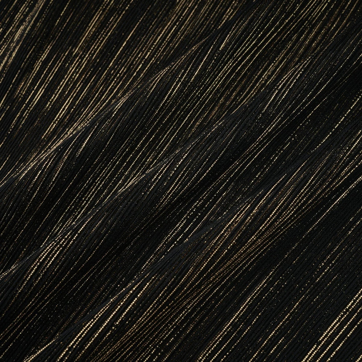 Melanie Top & Skirt Set - Black & Gold Gilded Cape Design