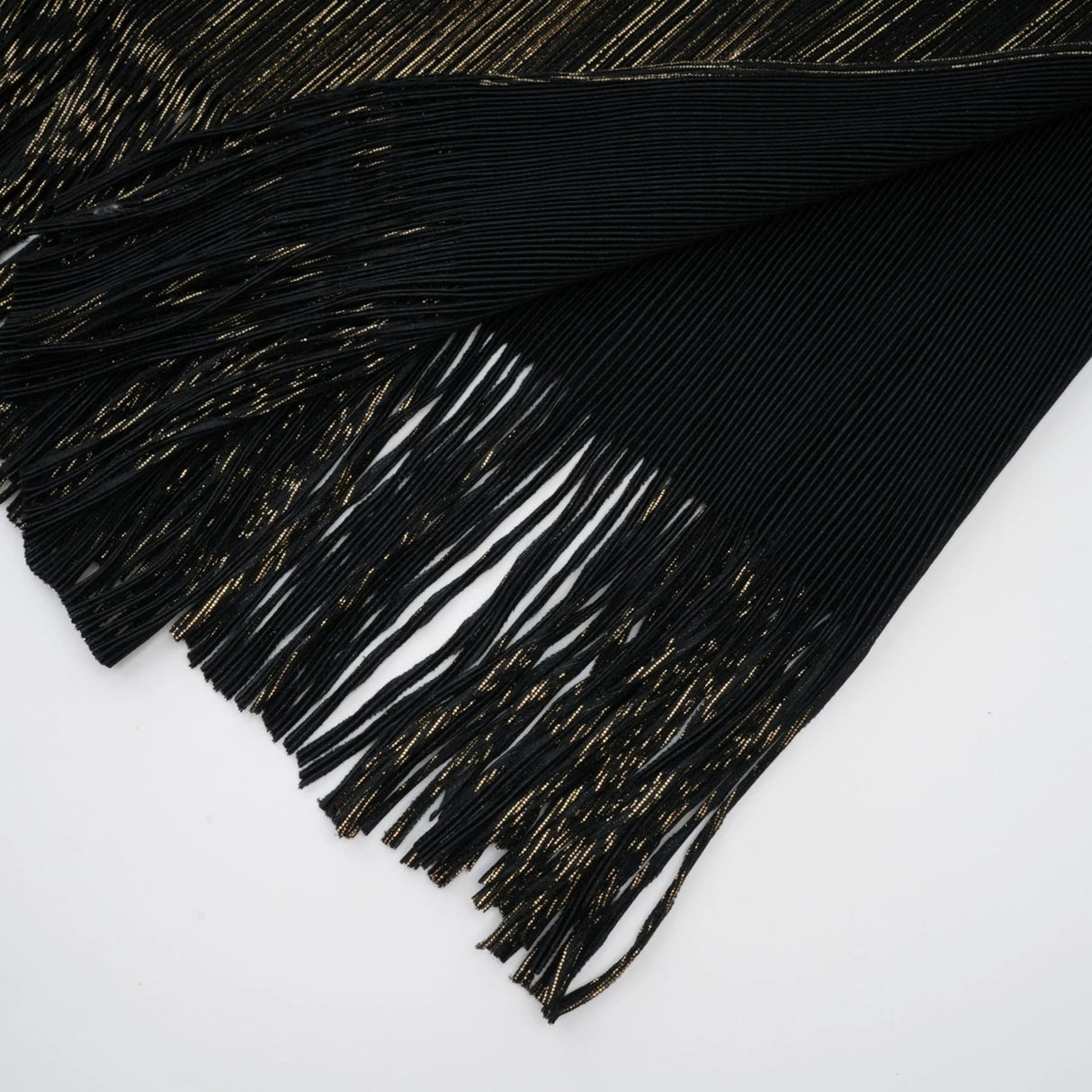 Melanie Top & Skirt Set - Black & Gold Gilded Cape Design