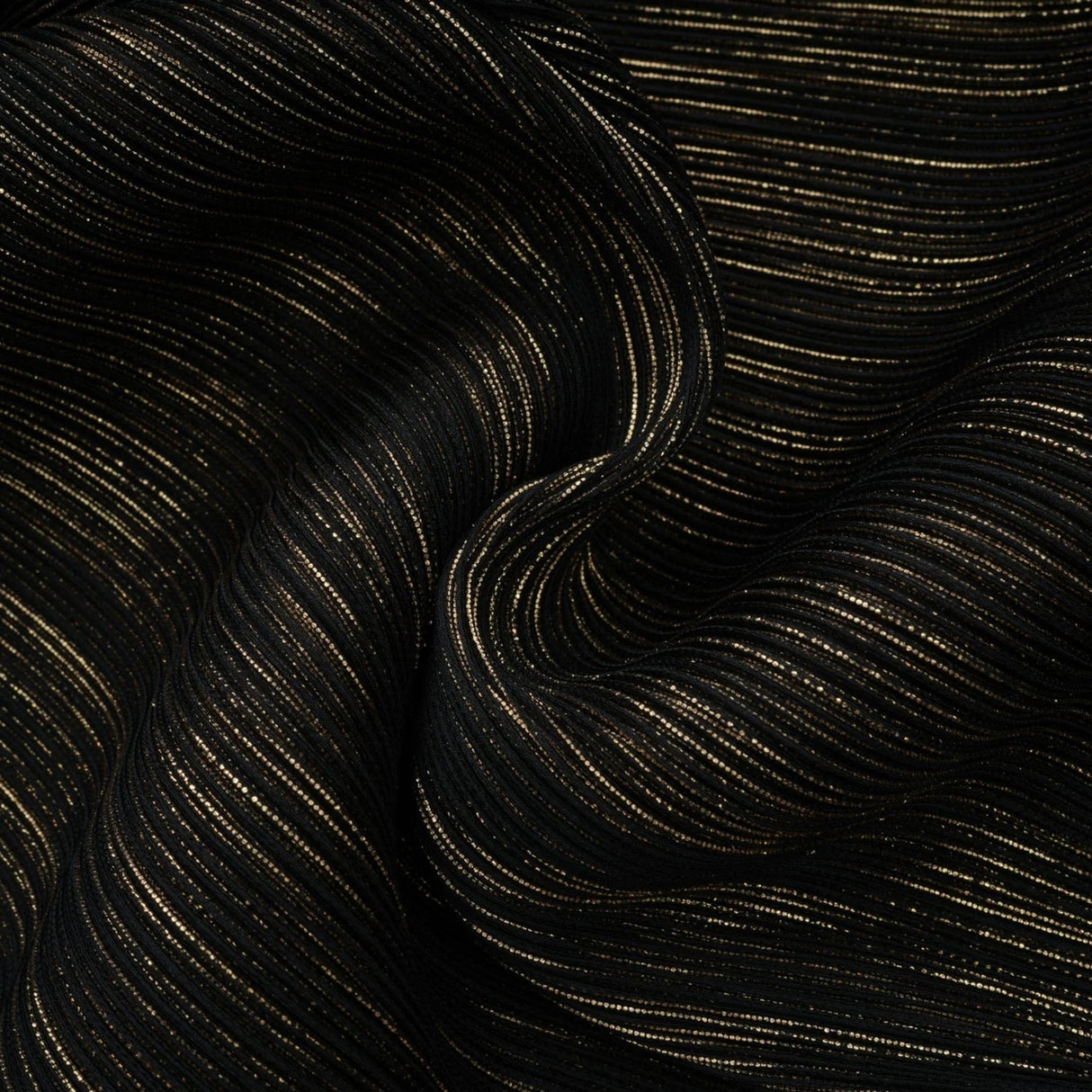 Melanie Top & Skirt Set - Black & Gold Gilded Cape Design