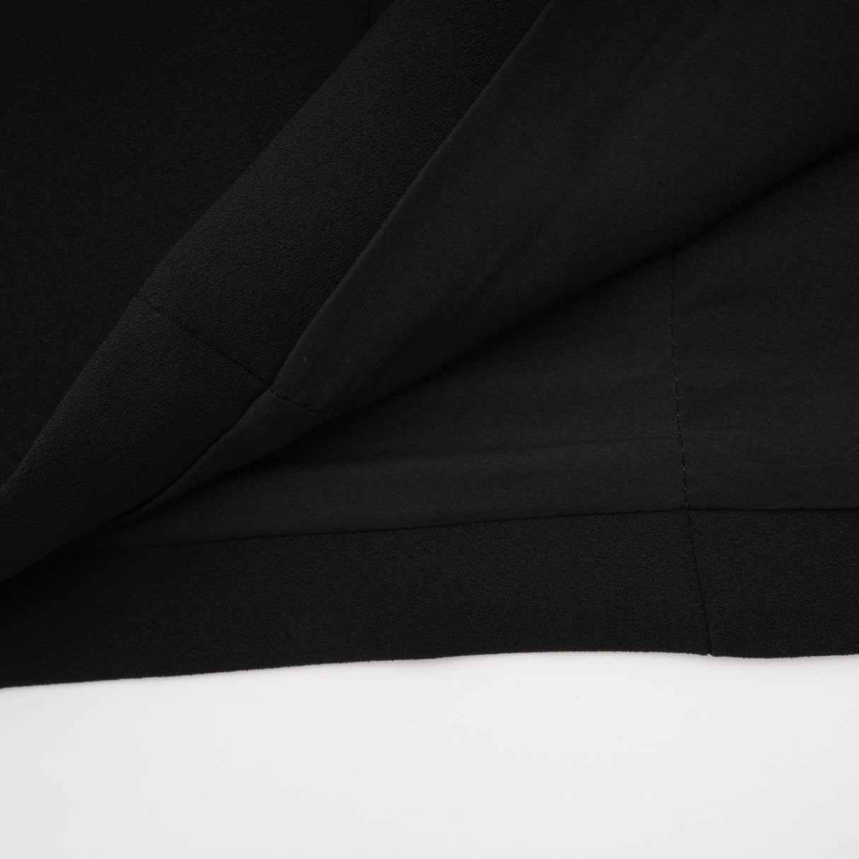 Michelina Mini Dress Lace Trim Crystal Embellishments Black White