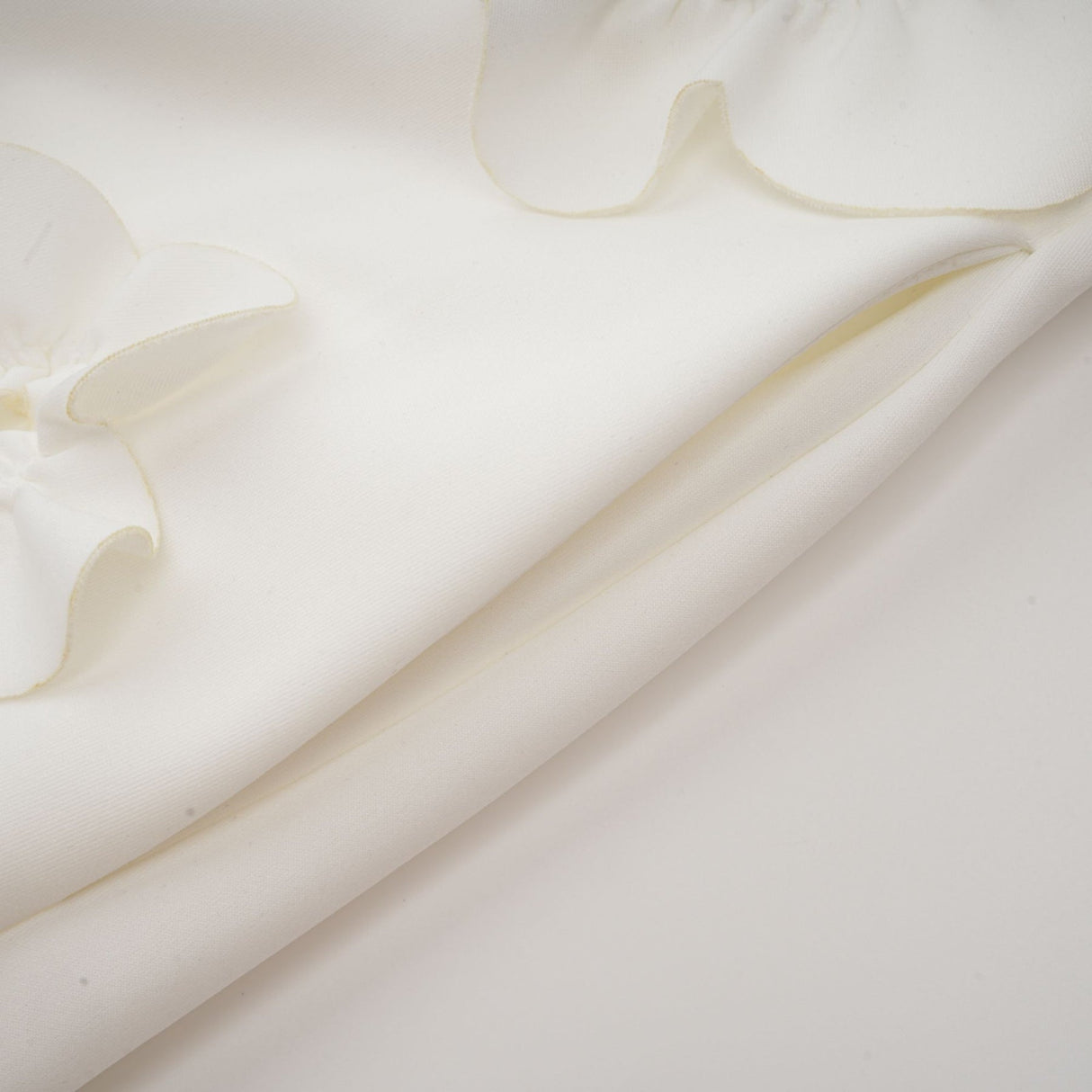 Miracle Maxi Dress - White - Bow - Tie Feature with Faux - Flower Embellishments