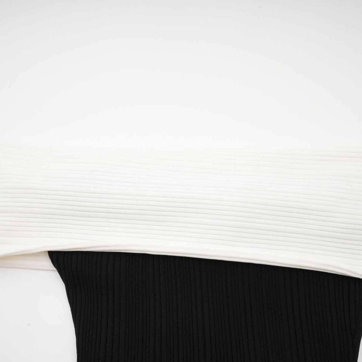 Miracle Mini Dress Crystal Bow Off Shoulder Black White Thigh