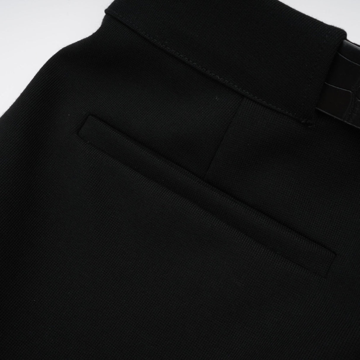 Miranda Black Belted Shorts with Gold - Tone Hardware