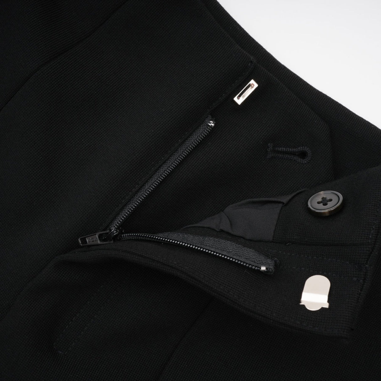 Miranda Black Belted Shorts with Gold - Tone Hardware