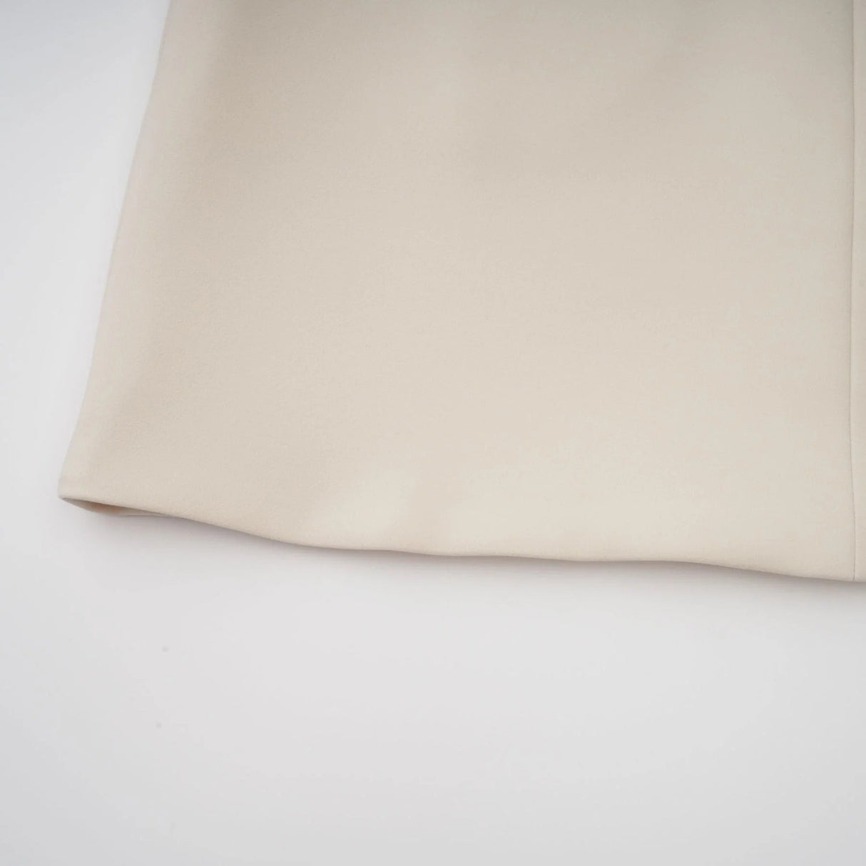 Morgan Mini Dress White Flared Cuffs Zip Fastening Thigh Length