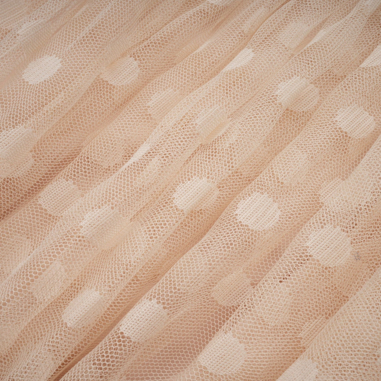 Morgan Polka - Dot Lace - Trim Midi Dress