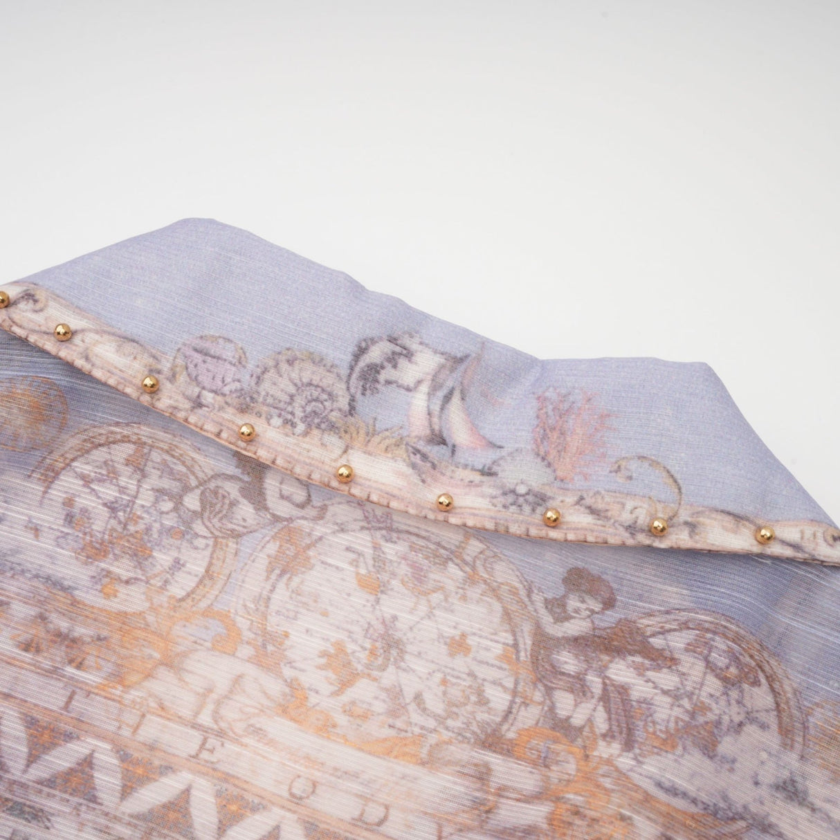 Ninfa Mini Dress with Pattern Print and Belt