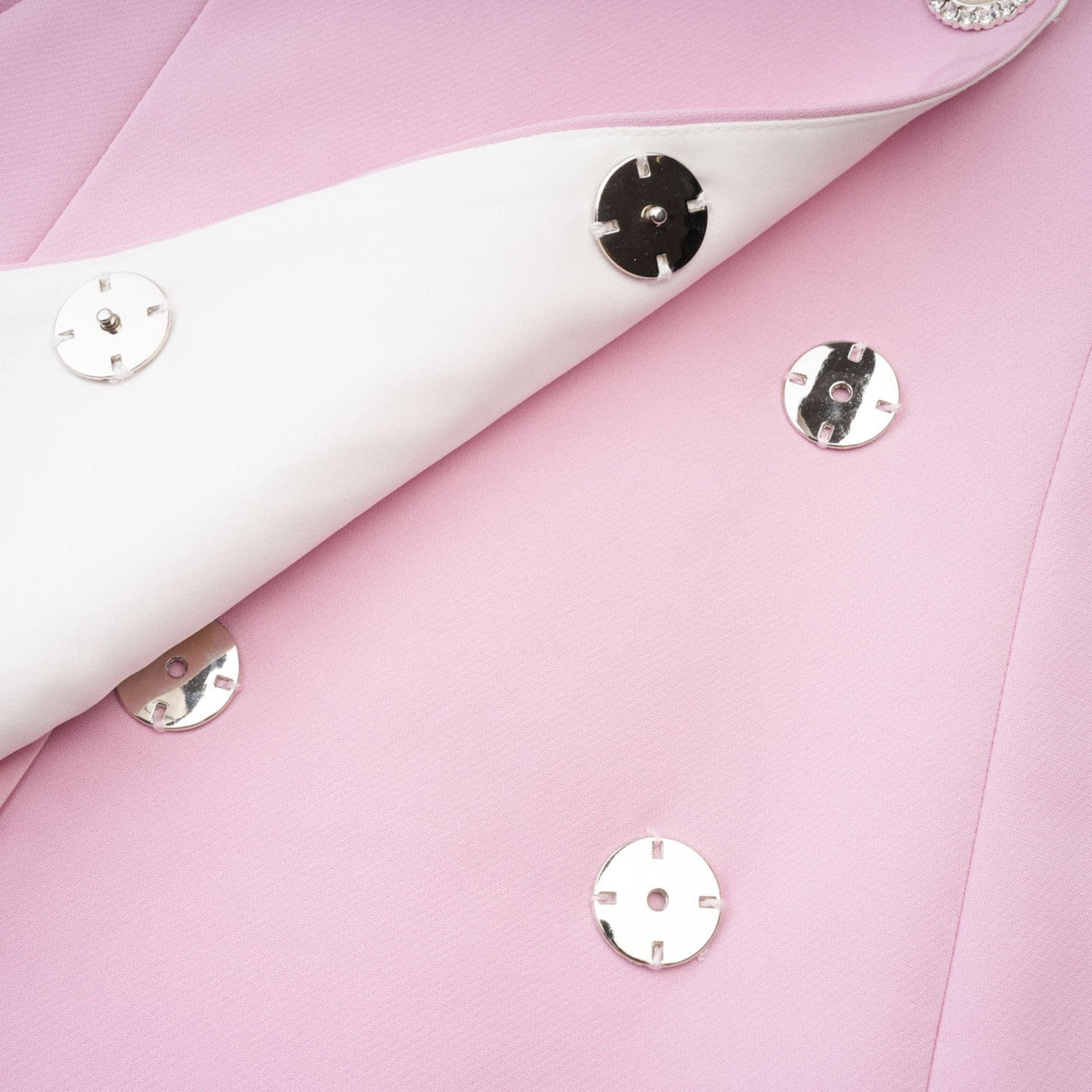 Nives Mini Dress Nives Panelled Pink Bowknot