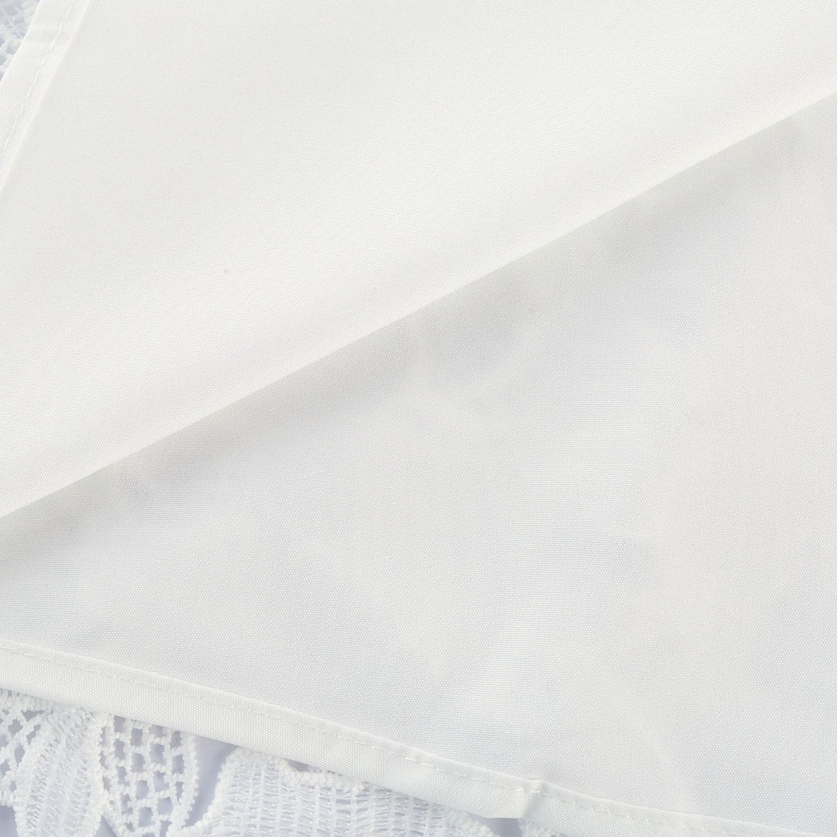 Noémie White Lace Midi Dress With Waist Belt & Embroidered Floral Design