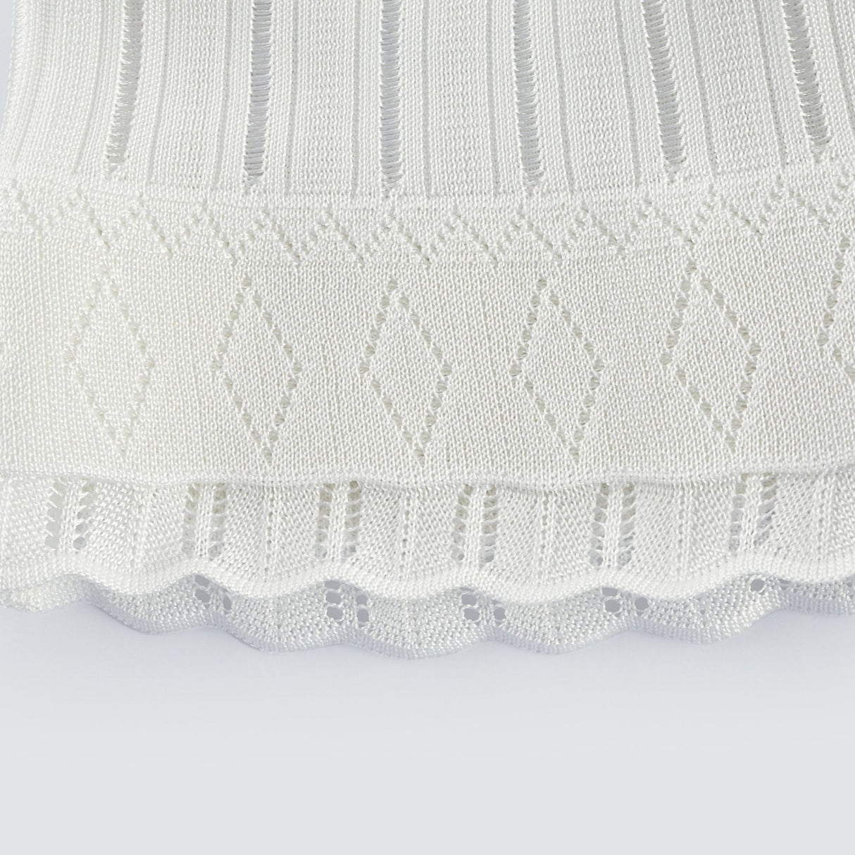 Noémie White Sleeveless Mini Dress With Flared Skirt