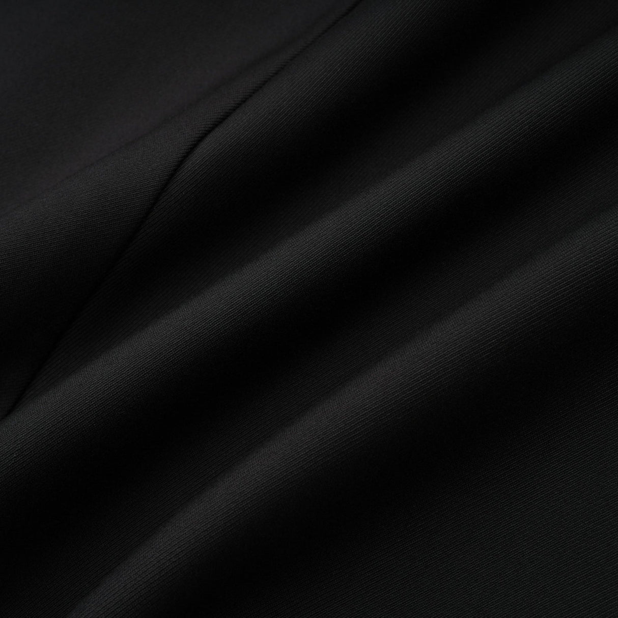 Nora Mini Dress Black Flared Crossover Gold Button