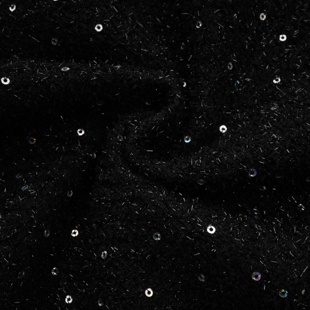 Olivia Mini Dress Monochrome Tweed Pearls