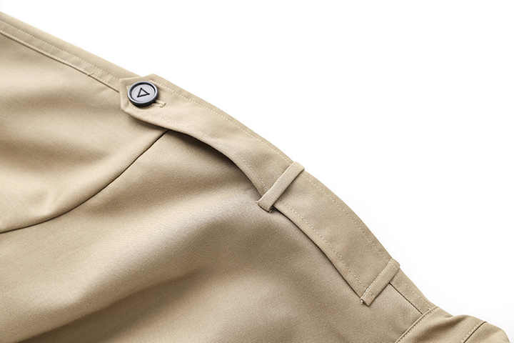 Paige Trench Coat – Oversized Belted Fit – Epaulettes – Military - Inspired Design